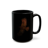 Inca Condor Tribal Markings Black Mug