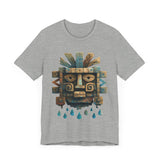 Tlaloc Ancient Rain Mask Glyph Unisex T-Shirt