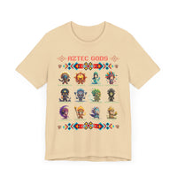 Pixel Art Aztec Gods Mythology Unisex T-Shirt