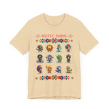 Pixel Art Aztec Gods Mythology Unisex T-Shirt