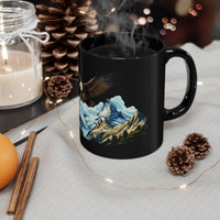 Sacred Inca Condor Guardian of the Andes Black Mug