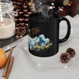 Sacred Inca Condor Guardian of the Andes Black Mug