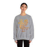 Golden Condor Tribal Petroglyph Style Unisex Sweatshirt