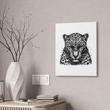Jungle Jaguar Mayan Animal Canvas