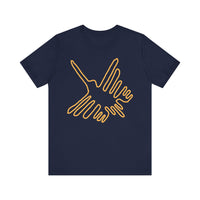 Nazca Lines Style Bird Unisex T-Shirt