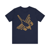 Nazca Lines Style Bird Unisex T-Shirt