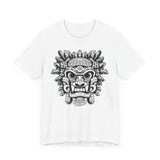Aztec-Inspired Tlaloc God Tribe Graphic Unisex T-Shirt