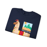 Sacred Llama of the Inca Andes Unisex Sweatshirt