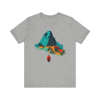 Machu Picchu Minimalist Sacred City Unisex T-Shirt