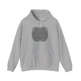 Mythic Mayan God Symbol Unisex Hoodie
