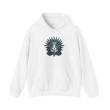 Aztec Warrior Duel Obsidian Glyph Style Unisex Hoodie