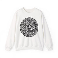 Aztec Totem Mesoamerican Art Illustration Unisex Sweatshirt