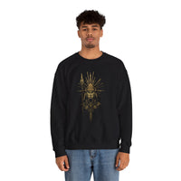 Golden Shaman Tribal Symbol Line Art Unisex Sweatshirt