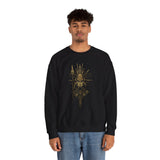 Golden Shaman Tribal Symbol Line Art Unisex Sweatshirt