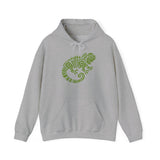 Mayan Aztec Totem Symbol of Iguana Unisex Hoodie