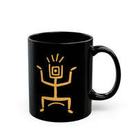 Native American Aztec Icon Black Mug