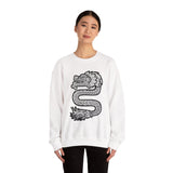 Dragon Aztec Illustration Unisex Sweatshirt