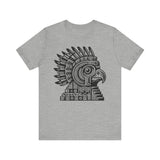 Aztec Eagle Pyramid Emblem Unisex T-Shirt