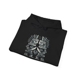 Obsidian Blade Warriors Aztec Glyph Style Unisex Hoodie