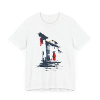 Cuzco Steps Heritage Minimalist Art Unisex T-Shirt