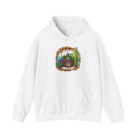 Leopard Aztec Pumpkin & Cactus Vibes Illustration Unisex Hoodie
