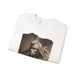 Vintage Inca Warrior Sepia Portrait Unisex Sweatshirt