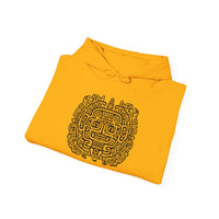 Mythic Mayan God Symbol Unisex Hoodie