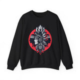 Tribal Legacy Circle Emblem Illustration Unisex Sweatshirt