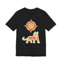 Xoloescuincle beneath the Sacred Sun Unisex T-Shirt