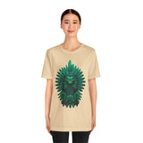 Quetzalcoatl Feathered Serpent God Dark Portrait Unisex T-Shirt