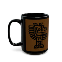 Aztec Glyph Black Mug
