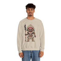 Temple Guardian Pixel Warrior Unisex Sweatshirt