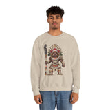 Temple Guardian Pixel Warrior Unisex Sweatshirt