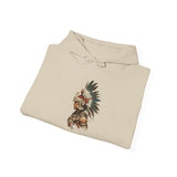 Watercolor Tribal Aztec Warrior Unisex Hoodie