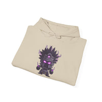 Aztec Shadow Warrior God with Glowing Eyes Unisex Hoodie