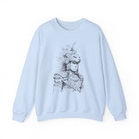Young Jaguar Warrior Sketch Unisex Sweatshirt