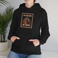 Mayan Pyramid Chichen Itza – Mi Cultura Mi Fuerza Unisex Hoodie