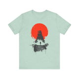 Tikal Mayan Temple Minimalist Art Unisex T-Shirt