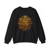 Inti Inca Sun God Petroglyph Symbol Unisex Sweatshirt
