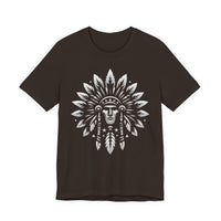 Sacred Tribal Chief Emblem Illustration Unisex T-Shirt