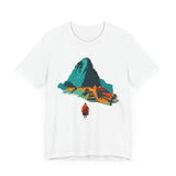 Machu Picchu Minimalist Sacred City Unisex T-Shirt