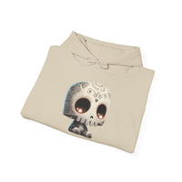 Adorable Tribal Aztec Skull Glow Unisex Hoodie