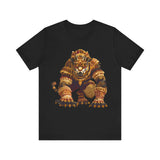 Pixel Art Mayan Jaguar Warrior Unisex T-Shirt