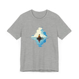 Lake Titicaca Minimalist Landscape Unisex T-Shirt