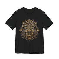 Ancient Aztec Solar Deity Mask Unisex T-Shirt