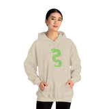 Jade Snake Spiral Unisex Hoodie