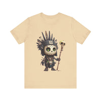 Dark Inca Shaman Spirit Skull Unisex T-Shirt