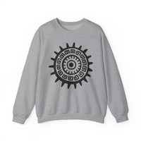 Aztec Mayan Totem Sun Symbol Unisex Sweatshirt