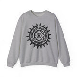 Aztec Mayan Totem Sun Symbol Unisex Sweatshirt