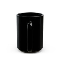 Wild Aztec Turquoise Amulet Illustration Black Mug